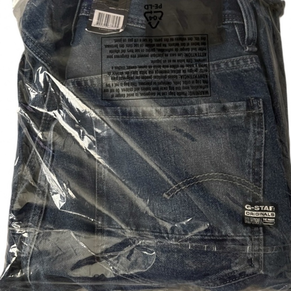 G-Star Women’s Jeans Original Raw Denim Medium Blue Engineered Size 26/32 NWT - Picture 7 of 8